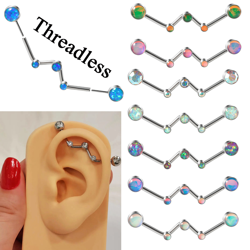 Body Jewelry Threadless - 1PC 316L Surgical Steel 14G Constellation