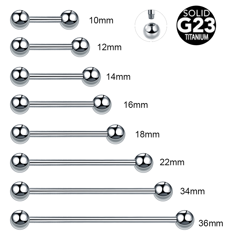 Body Jewelry Industrial - 1PC 14G 16G Titanium Industrial Helix