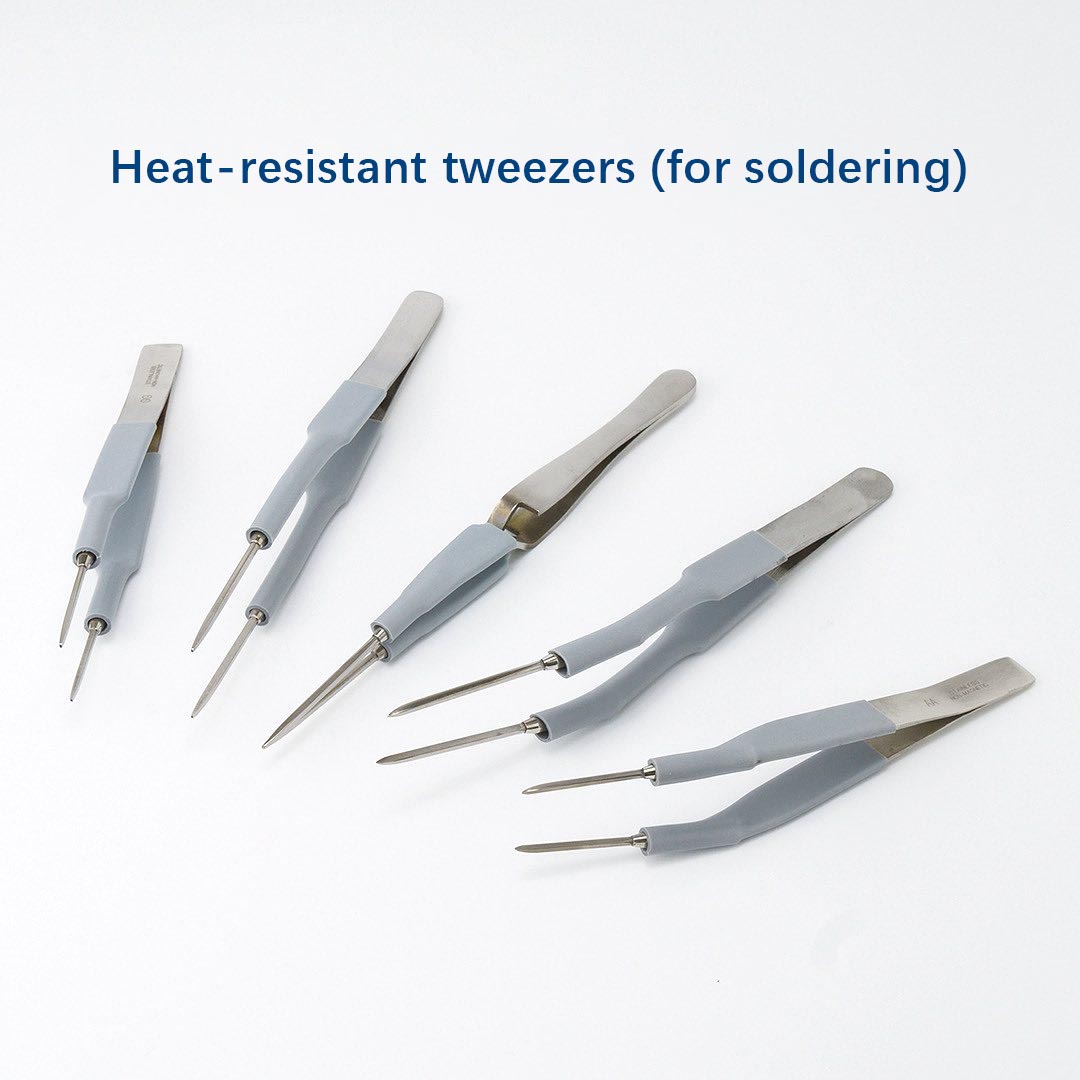 Body Jewelry Repair - BISO Tungsten Soldering Tweezers Extreme Heat