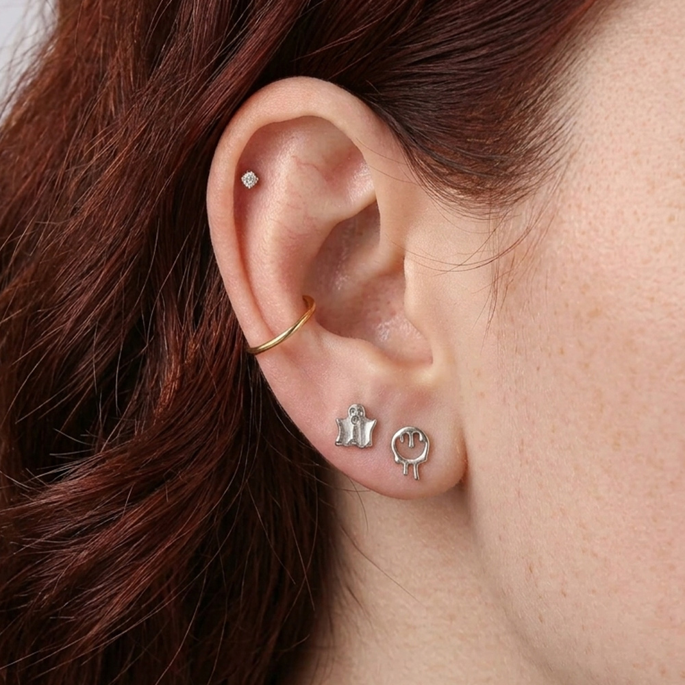 Casvort 1PC ASTM F136 Titanium - Body Jewelry Threadless ulasan dan harga