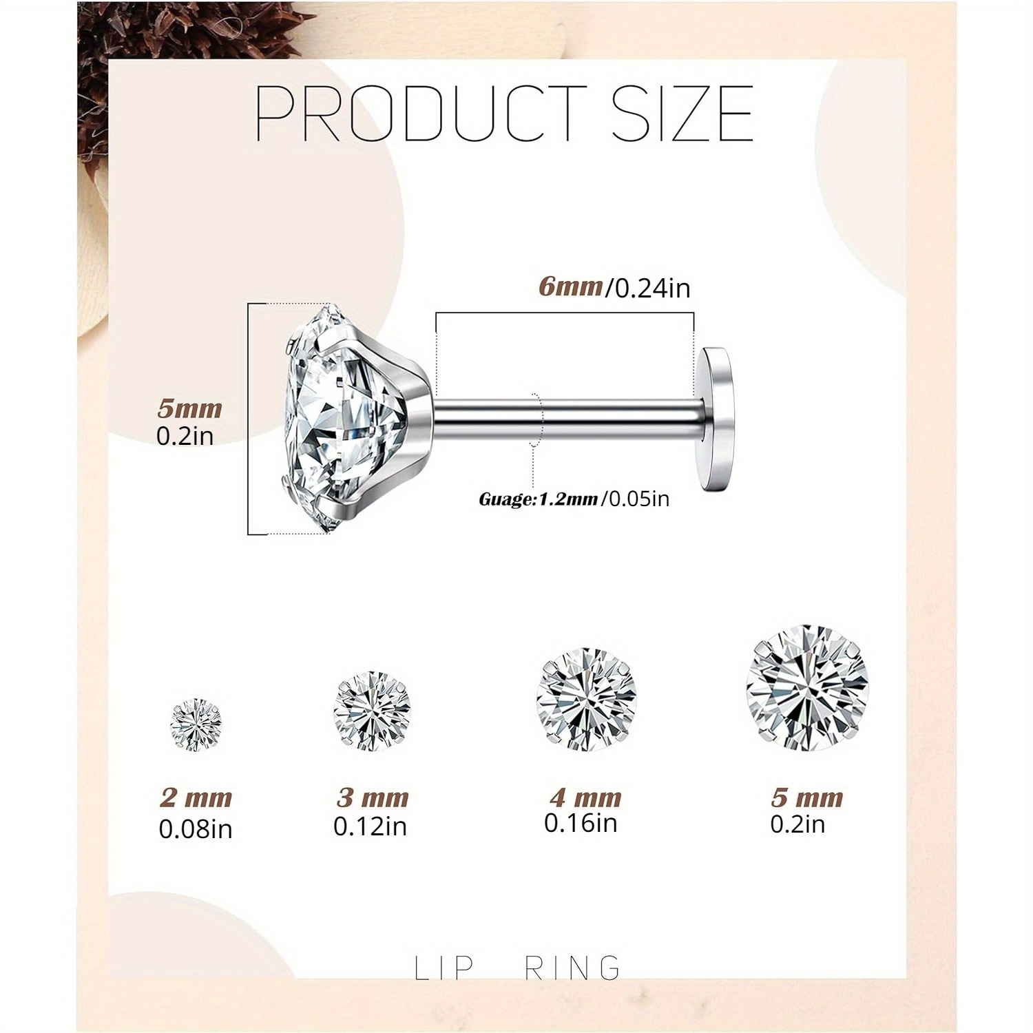 Drperfect Stainless Steel 16G  - Helix Cartilage Ring ulasan dan harga