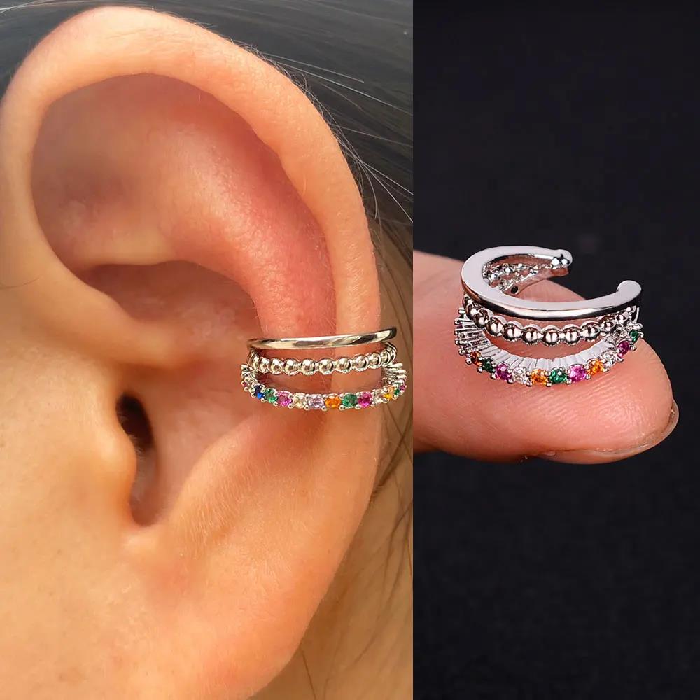 1PC Hot Sale Hollow Geometry E - Helix Cartilage Ring ulasan dan harga