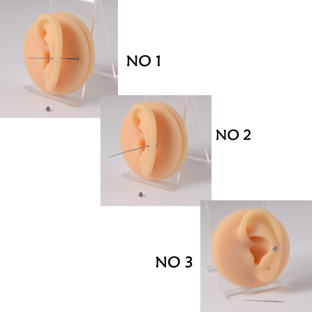2 pcs Stainless Steel Piercing - Body Jewelry Threadless ulasan dan harga