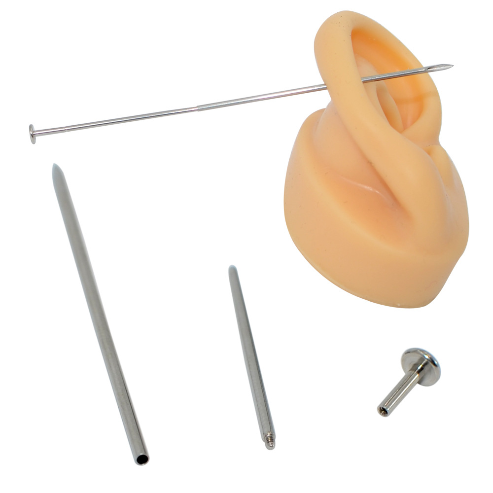 2 pcs Stainless Steel Piercing - Body Jewelry Threadless ulasan dan harga