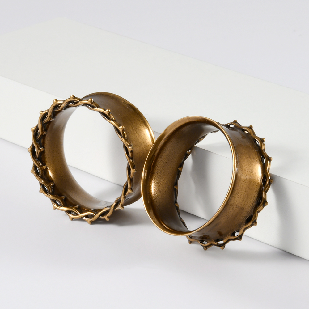 Vintage Round Thistles&thorns  - Body Jewelry Threadless ulasan dan harga