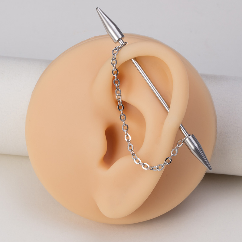 1pc Industrial Piercing Barbel - Body Jewelry Industrial ulasan dan harga