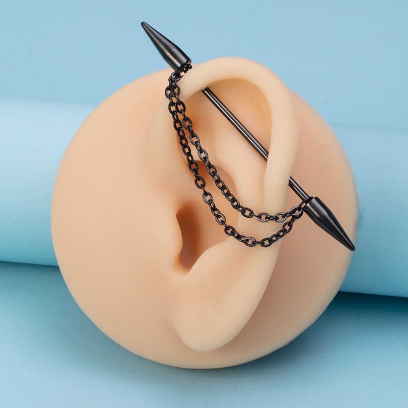1pc Industrial Piercing Barbel - Body Jewelry Industrial ulasan dan harga