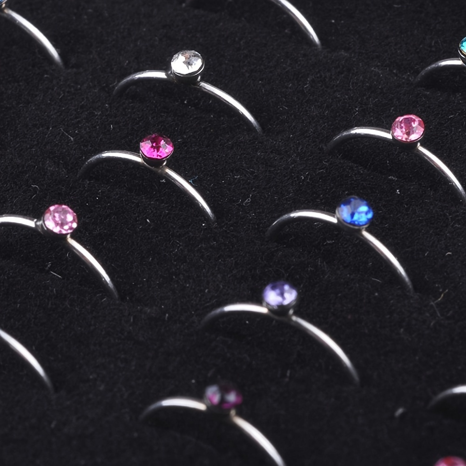 40pcs/Box Sparkling Rhinestone - Body Jewelry Jewelry Box ulasan dan harga