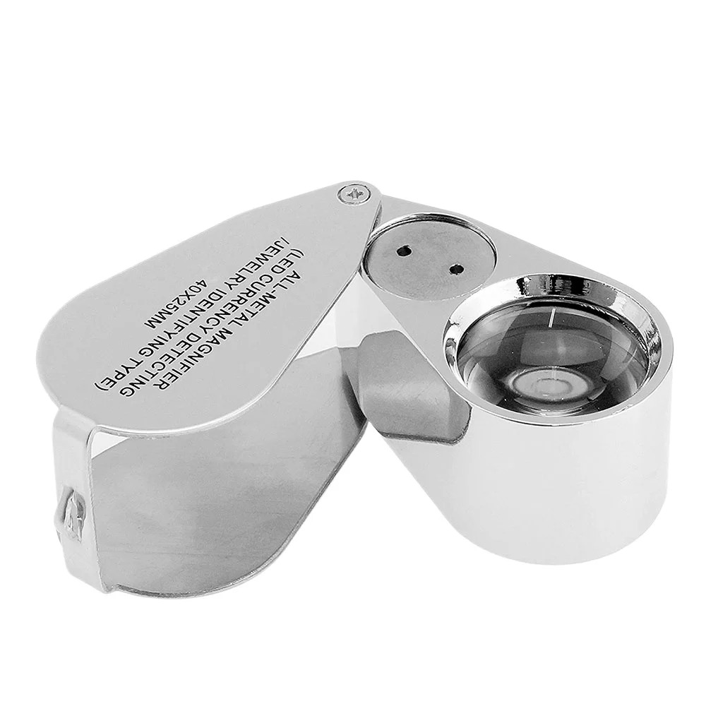 40X Illuminated Jeweler Loupe  - Body Jewelry Repair ulasan dan harga