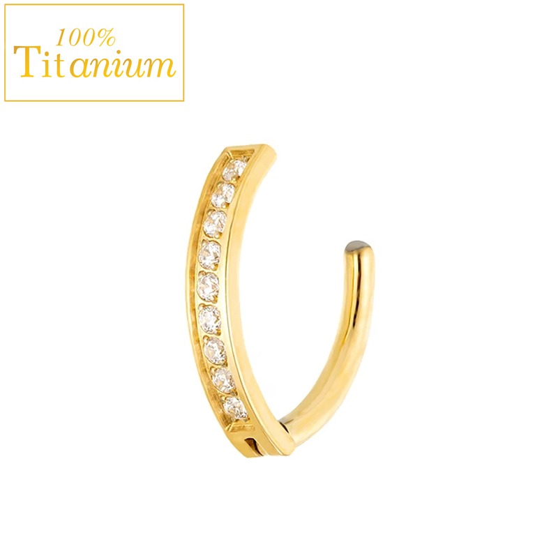 ASTM F136 Titanium Piercing 14 - Belly Bar Titanium ulasan dan harga