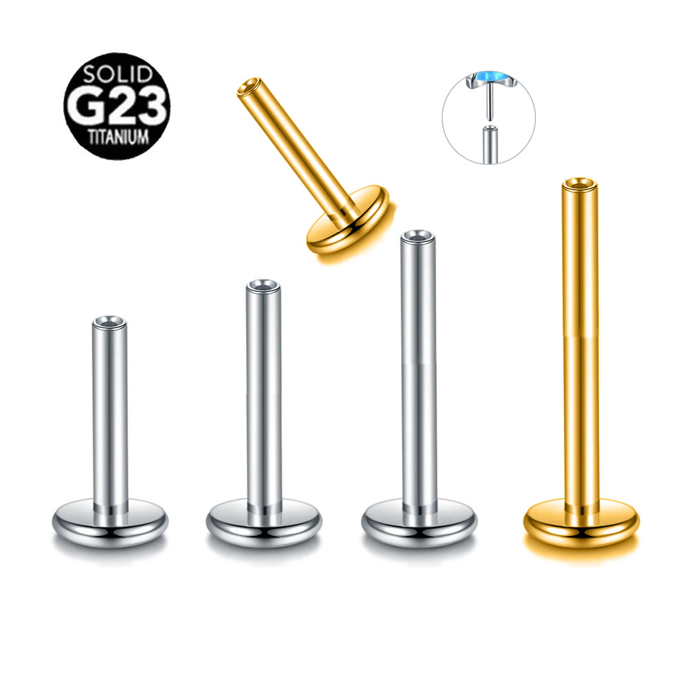 10pcs/Lot ASTM F136 G23 Titani - Body Jewelry Threadless ulasan dan harga