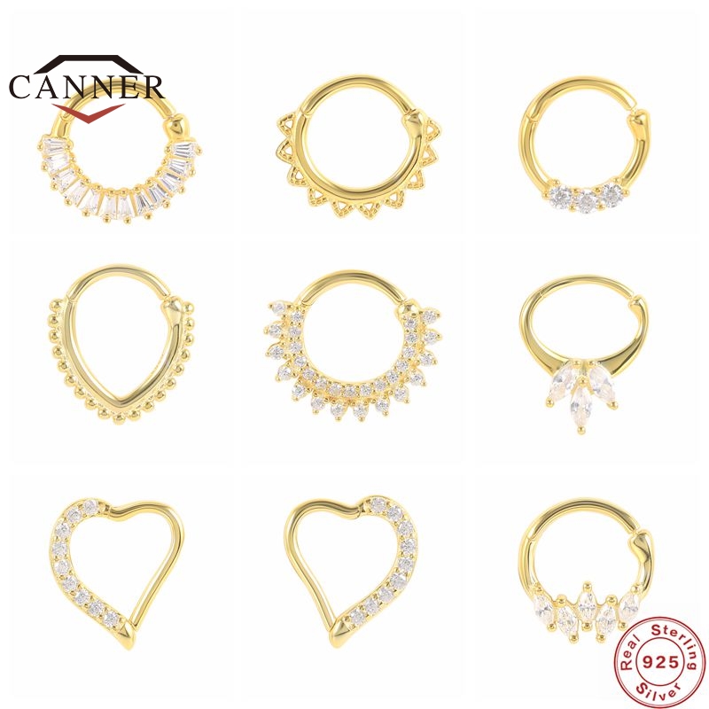 CANNER Exquisite Charm Small 9 - Helix Cartilage Ring ulasan dan harga