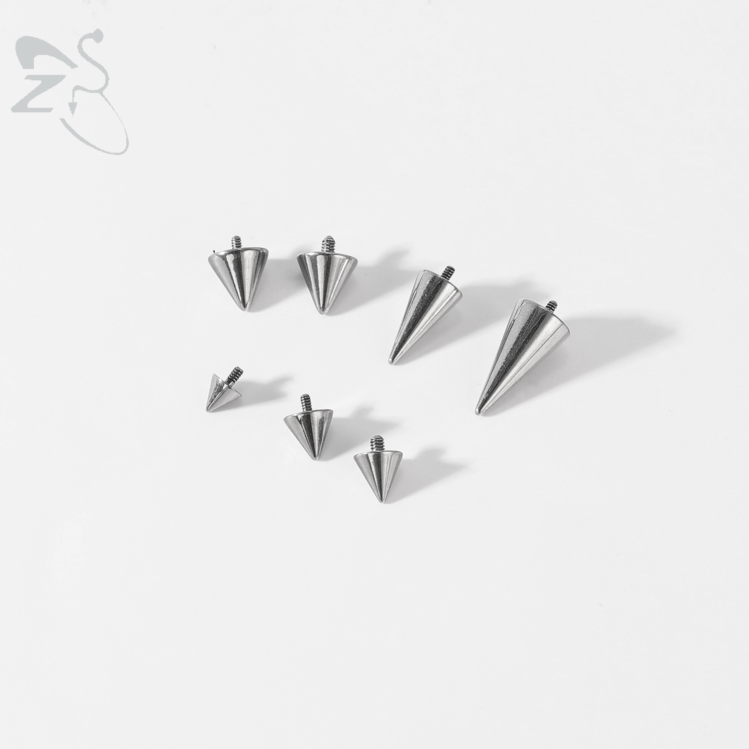 ZS 1PC Star Heart Spike Lip La - Helix Cartilage Ring ulasan dan harga