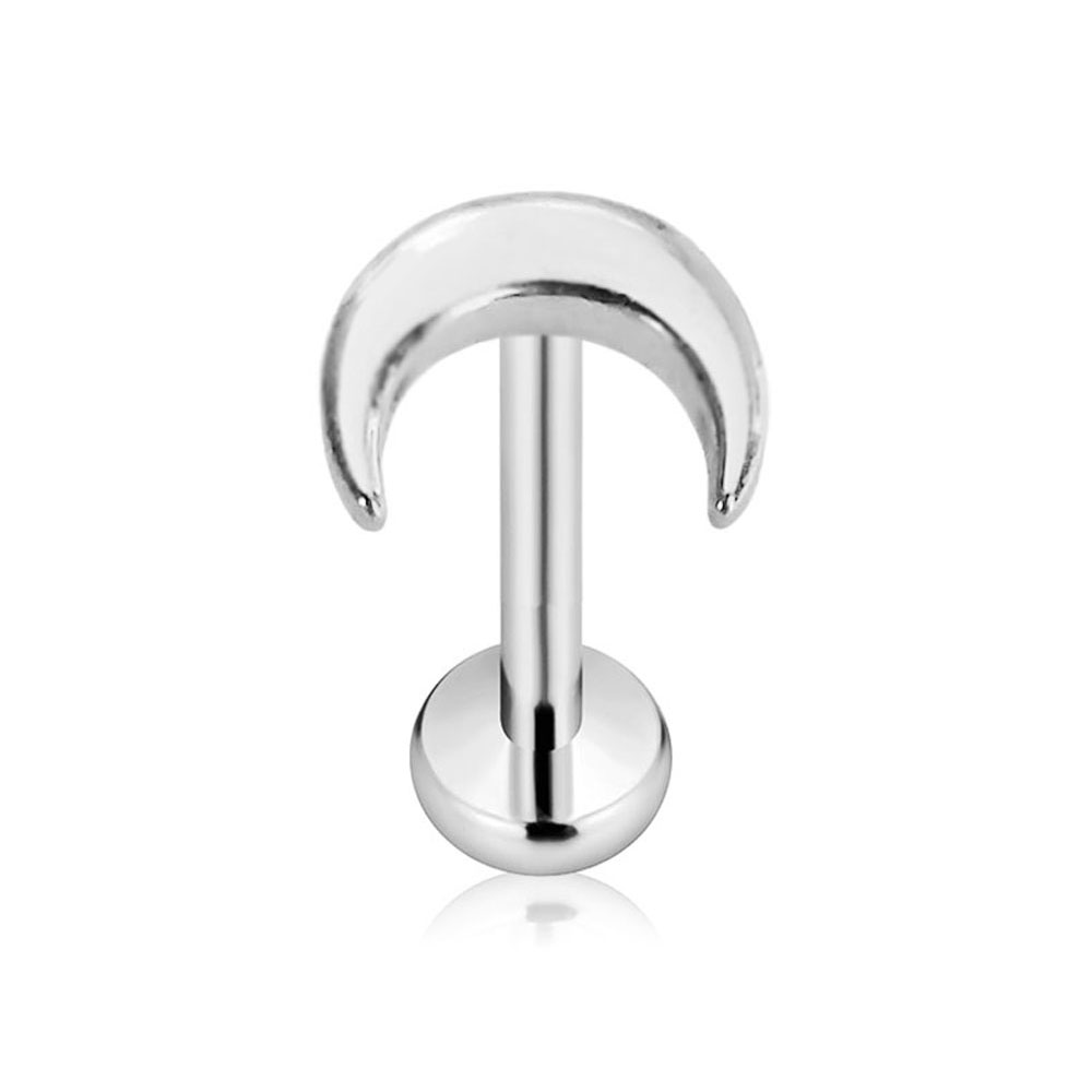 ASTM F136 G23 Titanium Shiny C - Body Jewelry Threadless ulasan dan harga