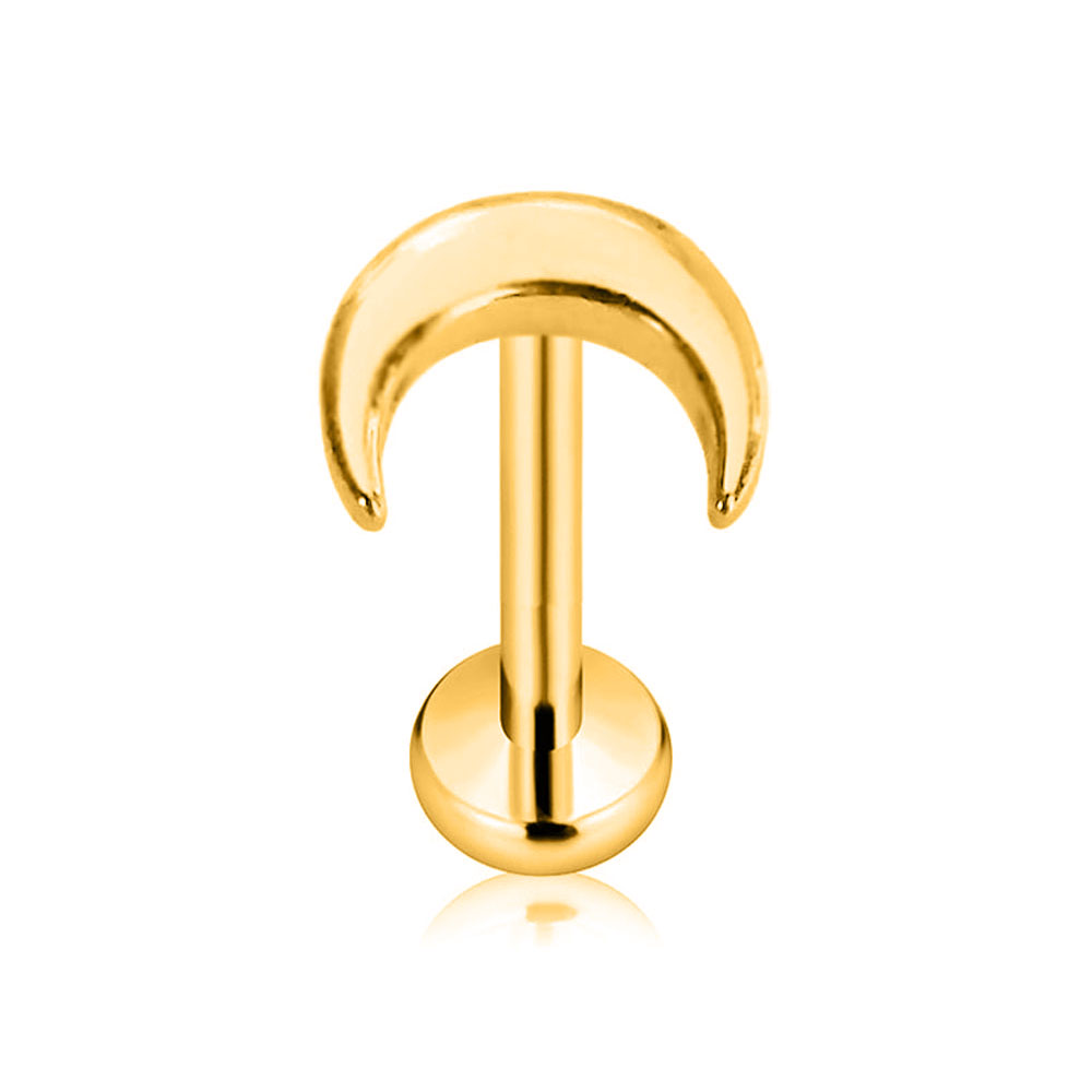 ASTM F136 G23 Titanium Shiny C - Body Jewelry Threadless ulasan dan harga
