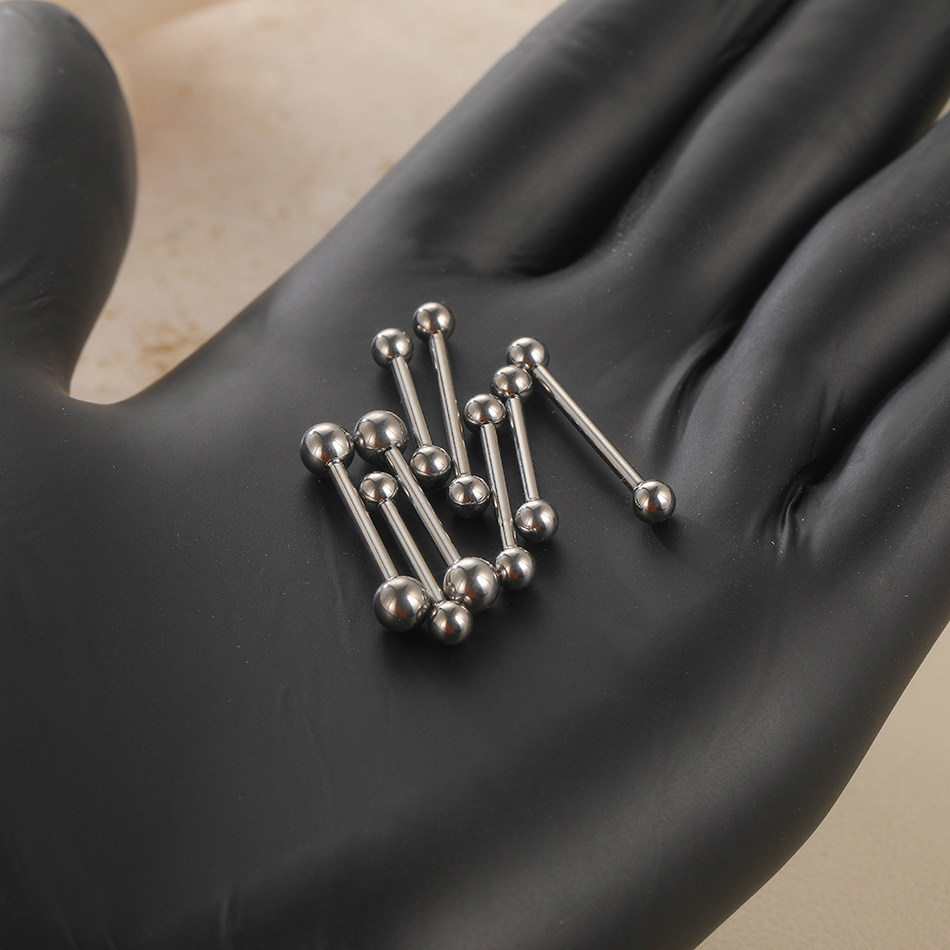 1Pc/5Pcs G23 Titanium Threadle - Body Jewelry Threadless ulasan dan harga