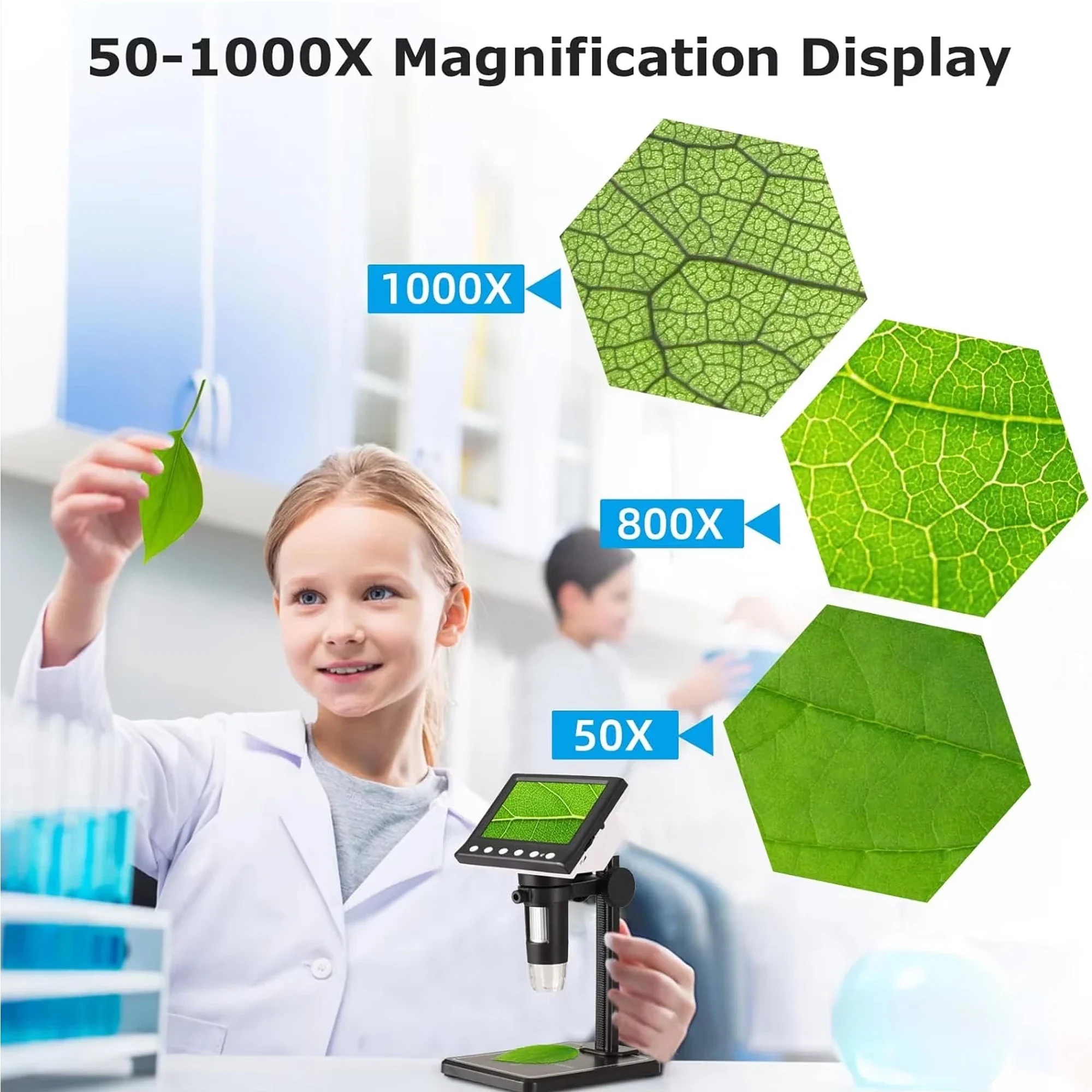 Portable 4K Digital Microscope - Body Jewelry Repair ulasan dan harga