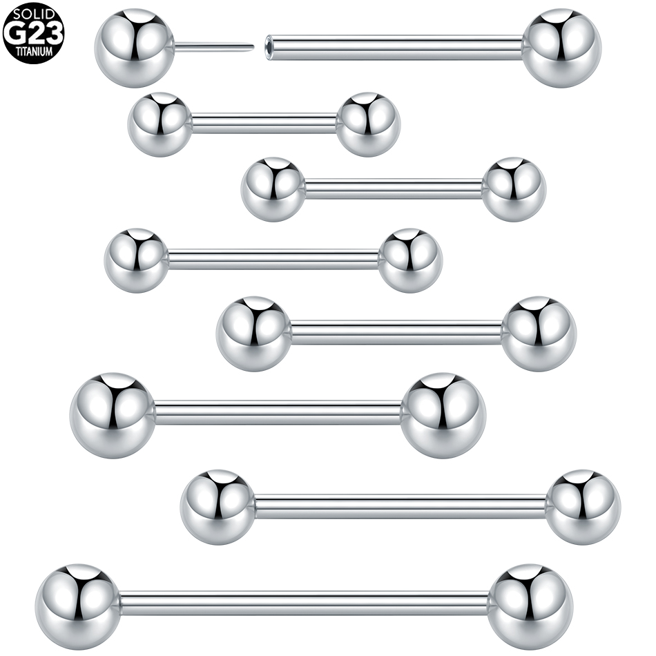 5/10Pcs G23 Titanium Threadles - Body Jewelry Threadless ulasan dan harga