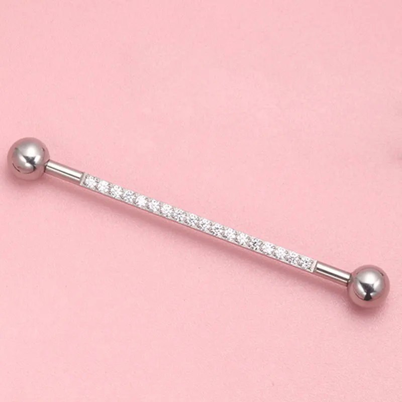 F136 Implant Grade Titanium 14 - Body Jewelry Industrial ulasan dan harga