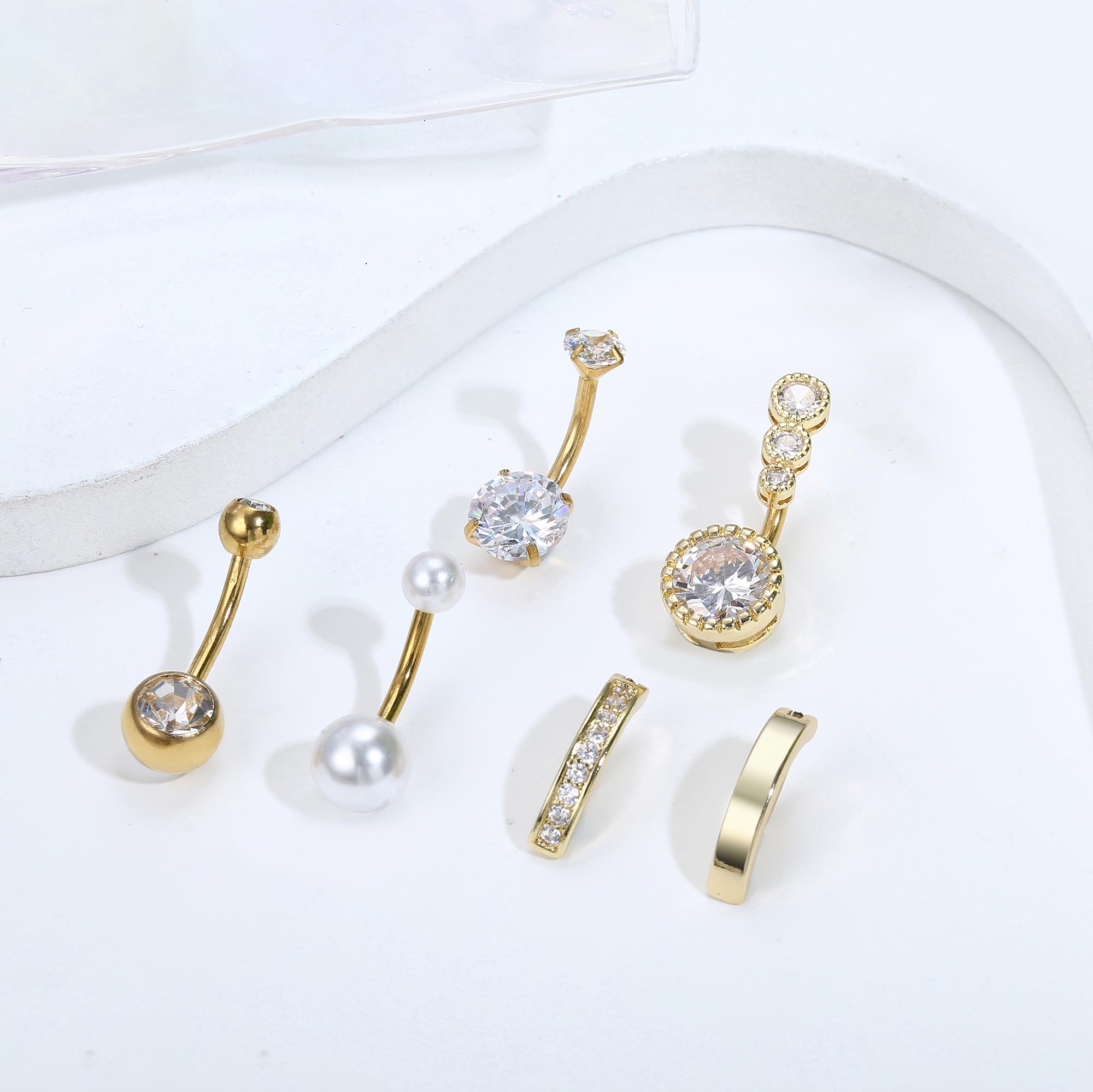 Drperfect 316L Stainless Steel - Belly Bar Titanium ulasan dan harga