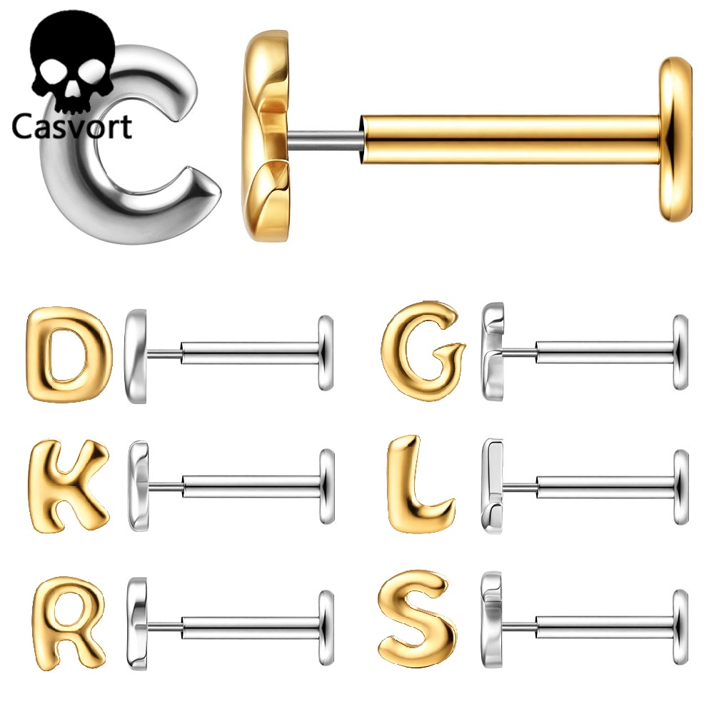 Casvort 1PC ASTM F136 Titanium - Body Jewelry Threadless ulasan dan harga